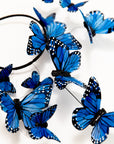 Wild Blue Yonder Butterfly Fascinator