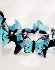 Aquamarine Dream Butterfly Crown