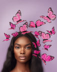 La Rosa Butterfly Fascinator